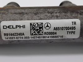 Mercedes-Benz C W205 Fuel main line pipe A6510700495