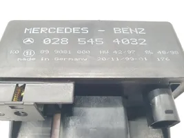 Mercedes-Benz ML W163 Relè preriscaldamento candelette 0285454032