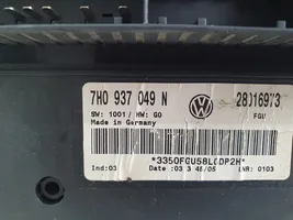 Volkswagen Transporter - Caravelle T5 Komputer / Sterownik ECU i komplet kluczy 038906016T