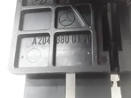 Mercedes-Benz E W212 Poignée, déverrouillage du capot moteur A2048800120