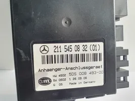 Mercedes-Benz E W211 Priekabos kablio valdymo blokas 2115450832