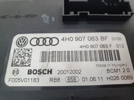 Audi A6 S6 C7 4G Moottorinohjausyksikön sarja ja lukkosarja 4G0907311G