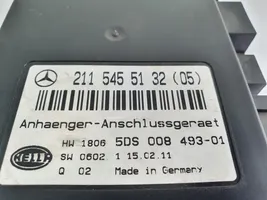 Mercedes-Benz E W211 Vetokoukun ohjainlaite/moduuli 2115455132