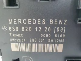 Mercedes-Benz Vito Viano W639 Oven ohjainlaite/moduuli 6398201226