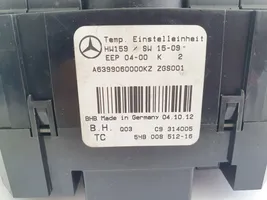 Mercedes-Benz Vito Viano W639 Centralina del climatizzatore A6399060000