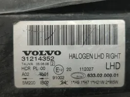 Volvo S80 Headlight/headlamp 31214352