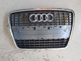 Audi A8 S8 D3 4E Etupuskurin ylempi jäähdytinsäleikkö 4E0853651AE