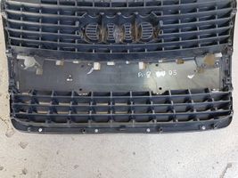 Audi A8 S8 D3 4E Grille calandre supérieure de pare-chocs avant 4E0853651AE