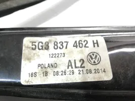 Volkswagen Golf VII Podnośnik szyby drzwi z silniczkiem 5G3837462