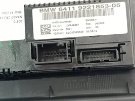 BMW X1 E84 Panel klimatyzacji 64119221853