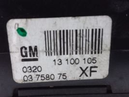 Opel Astra H Hazard light switch 13100105