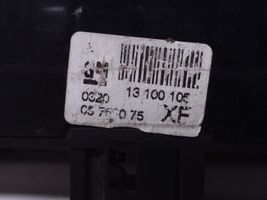 Opel Zafira B Interrupteur feux de détresse 13100107
