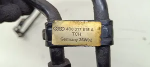 Audi A6 S6 C5 4B Tubo flessibile del radiatore dell’olio del cambio 4B0317815A