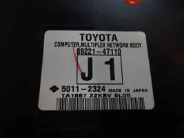 Toyota Prius (XW30) Otras unidades de control/módulos 89221-47110