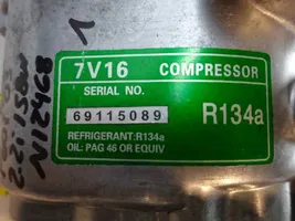 Peugeot 607 Compresseur de climatisation 7V16