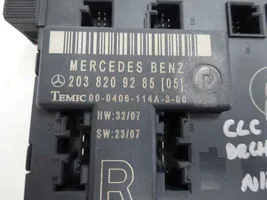 Mercedes-Benz CLC CL203 Altre centraline/moduli 