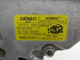 Ford Ka Klimakompressor Pumpe SCSB06
