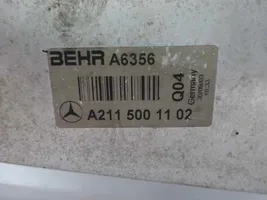 Mercedes-Benz E W211 Radiatore intercooler 