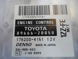 Toyota Celica T230 Variklio valdymo blokas 175200-4151