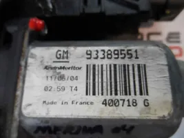 Opel Meriva A Mécanisme de lève-vitre avec moteur 