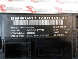 BMW 3 E90 E91 Climate control unit 