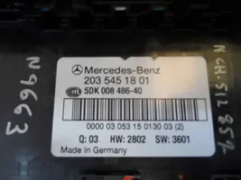 Mercedes-Benz C W203 Modulo fusibile 