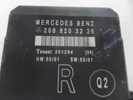 Mercedes-Benz CLK A208 C208 Module confort 