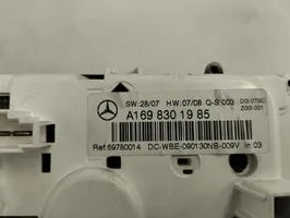 Mercedes-Benz A W169 Oro kondicionieriaus/ klimato/ pečiuko valdymo blokas (salone) 