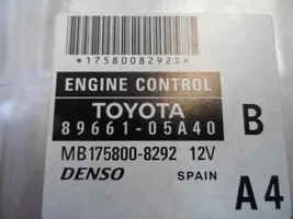 Toyota Avensis T250 Centralina/modulo del motore MB175800-8292