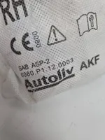 Toyota Avensis T270 Poduszka powietrzna Airbag fotela 0080P1120003