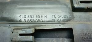 Audi Q7 4L Rivestimento della portiera anteriore (modanatura) 4L0853959H