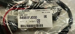 Subaru XV I Wiązka przewodów lamp tylnych 84981FJ030