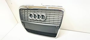 Audi A6 S6 C6 4F Grille calandre supérieure de pare-chocs avant 4F0853651