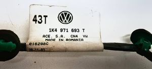 Volkswagen Golf V Cablaggio porta posteriore 1K4971693T