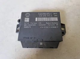 Skoda Yeti (5L) Unité de commande, module PDC aide au stationnement 5J0919475C