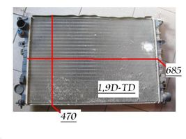 Peugeot Expert Radiateur de refroidissement 1489463080