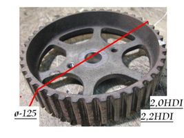 Citroen C5 Koło zębate pompy wtryskowej 