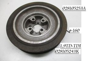 Volkswagen PASSAT B3 Crankshaft pulley 028105253A