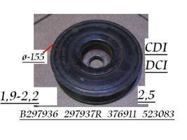 Renault Master II Crankshaft pulley B297936