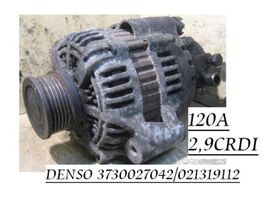 Hyundai Terracan Generatore/alternatore 3730027042