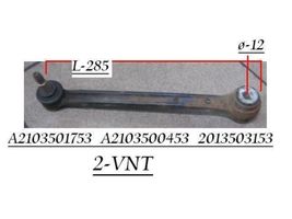 Mercedes-Benz 190 W201 Braccio di controllo sospensione posteriore superiore/braccio oscillante A2103501753