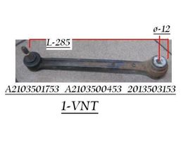 Mercedes-Benz E W124 Brazo de suspensión/horquilla superior trasero A2103501753