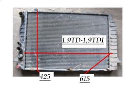 Audi 80 90 S2 B4 Jäähdyttimen lauhdutin 48763271