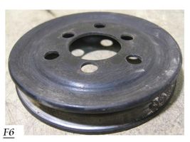 Audi 100 S4 C4 Power steering pump pulley 058145255D