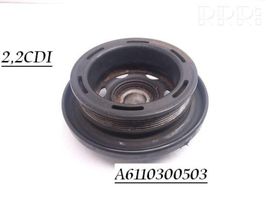 Mercedes-Benz C W202 Puleggia dell’albero motore A6110300503