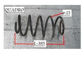 Audi 100 200 5000 C3 Molla elicoidale anteriore QUADRO