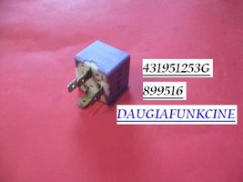 Audi A6 S6 C6 4F Horn buzzer relay 431951253G