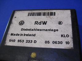 Volkswagen Golf III Alarm control unit/module 1H0953233D