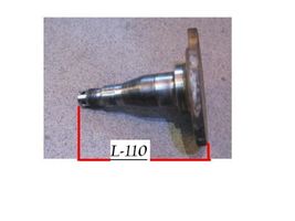 Audi A4 S4 B5 8D Stub axle 431ADE