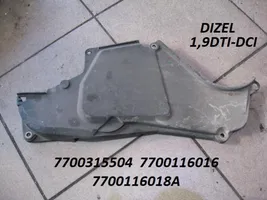 Renault Laguna I Protezione cinghia di distribuzione (copertura) 7700315504